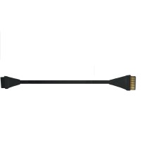 FPC-Band, flexibles Flachkabel, Koaxialkabel, 24-poliger Abstand, 0,5 mm, Drahtlänge 20 cm, für MateCam X7/X9