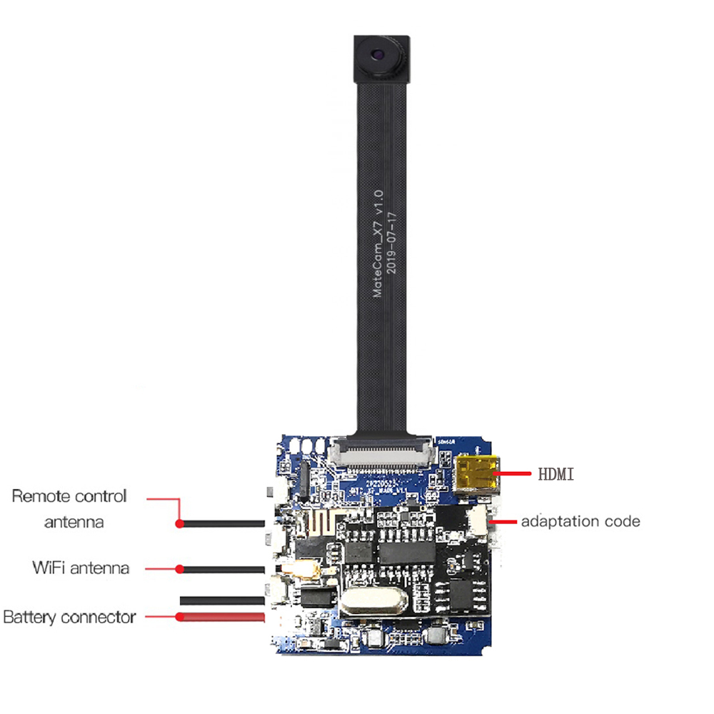 4K Unltra HD 60FPS Matecam X9 με φακό IMX258, Mini Spy Camera WiFi Hidden Nanny Cam Μικρή εσωτερική ασφάλεια σπιτιού Μυστικές κάμερες Μικροσκοπική παρακολούθηση Μικροσκοπικό βίντεο εγγραφής