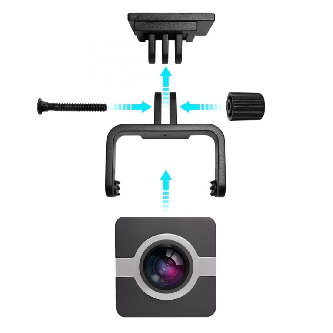 Dash Camera X1 4K WIFI Mini HD 1080p 160 มุมกว้าง Dashboard กล้องบันทึก Dash Cam พร้อม G-Sensor Loop Recording รถ DVR (รถ DVR- รุ่น Pro สีเงิน)