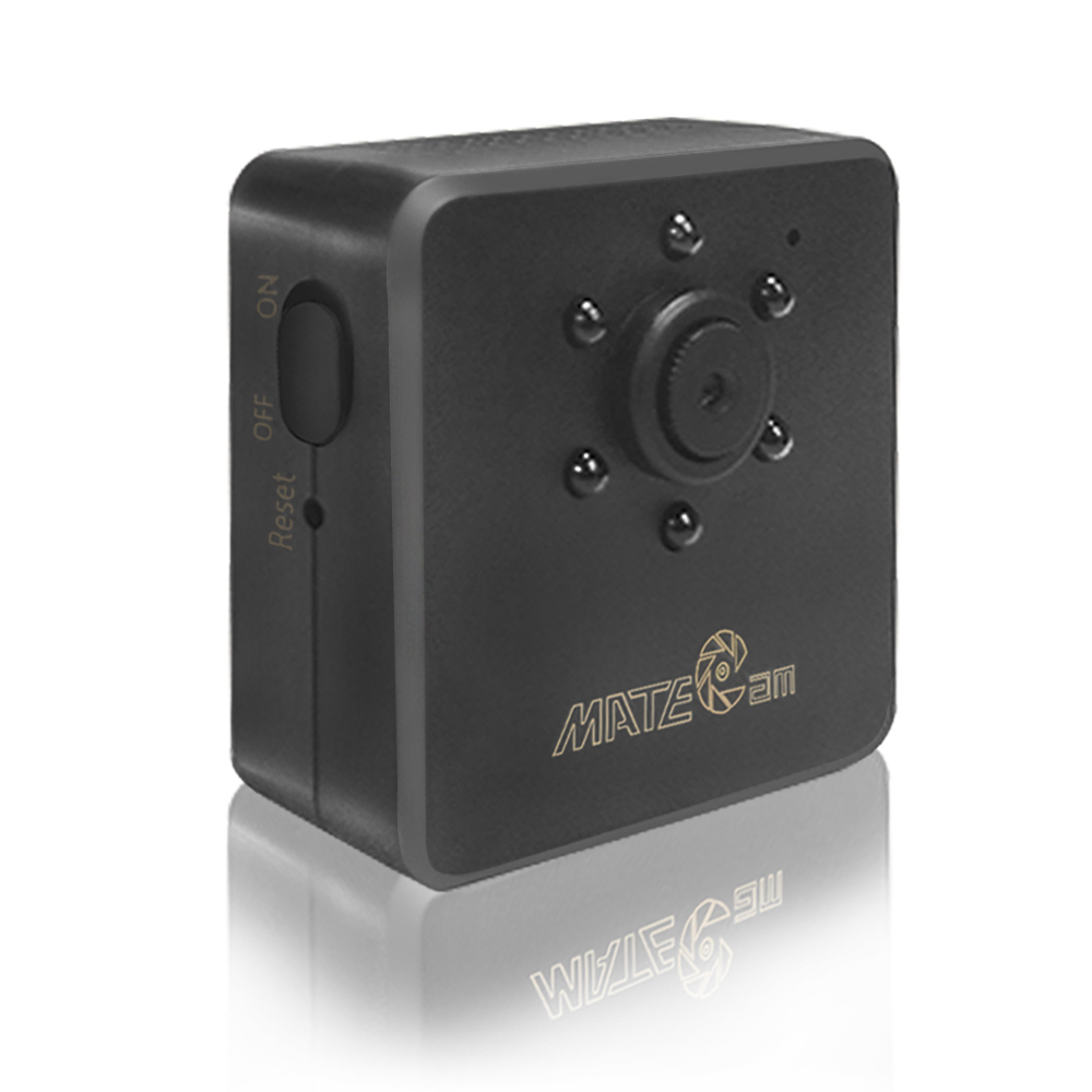 Mini skrytá špionážní kamera Night Vision HD 1080P Detekce pohybu Malá videokamera Zabezpečení Nanny Sledovací kamery Skryté kamery s aplikací pro domácí vnitřní venkovní