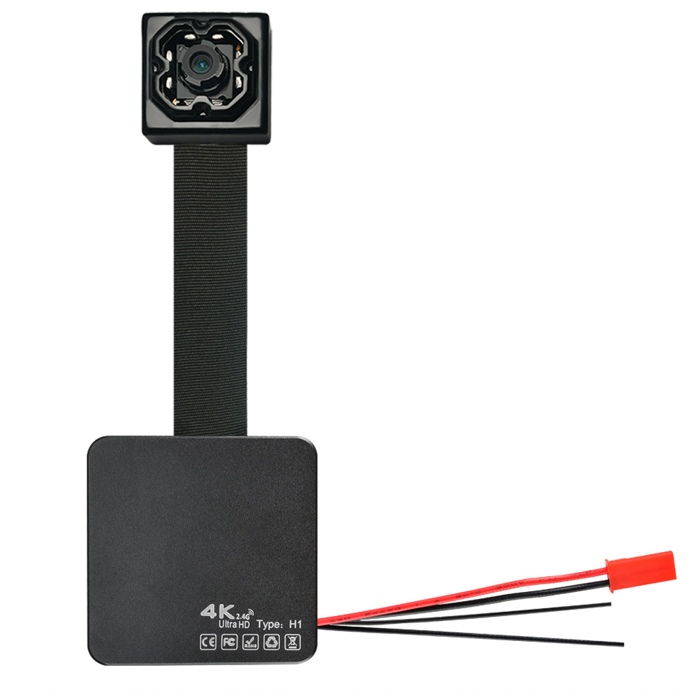 X9 4K Скрытая камера-шпион 60FPS со стабилизацией, 20MP 4X Zoom Пульт дистанционного управления Wi-Fi Мини-скрытая камера безопасности с приложением Простая настройка Самая маленькая домашняя камера наблюдения Няня
