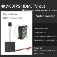 X9 4K UHD Скрытая шпионская камера Беспроводная скрытая WiFi IMX317 Full HD 60FPS Видеокамера, портативная домашняя безопасность Внутренняя наружная секретная камера-обскура, до 512 ГБ